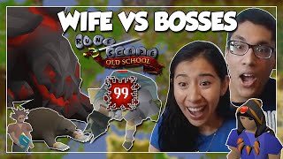 My Wife Goes Bossing In OSRS  Runescape Noob To Pro [upl. by Eive19]