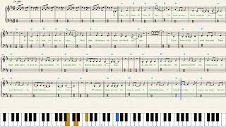 Beyoncé — Jolene — Piano Sheet Music [upl. by Milton979]