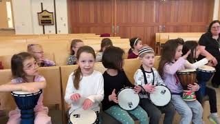 Tu BShevat Drum Circle with Moreh Moshe [upl. by Hilliary]