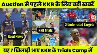 5 Big Updates for KKR before Mini Auction 2024  KKR Trials Camp KKR New Captain Cric Circle [upl. by Dougy253]