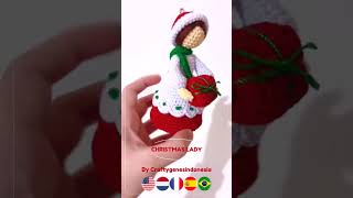 christmas navidad natal noel kerst crochet amigurumi haken ganchillo xmas victorian [upl. by Aleahs]