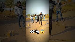 60 kg Ek Hath se uthaya shortvideo viralshort short [upl. by Dviad531]