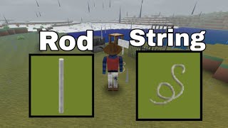 Mini Block Craft How to use rod and string [upl. by Bryana2]