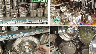 DMART Steel items with latest prices [upl. by Eiduam]