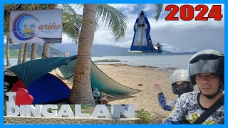 Dingalan Aurora  Cariño Beach Resort and Campsite  DenLyn TV 76 [upl. by Gabbie]