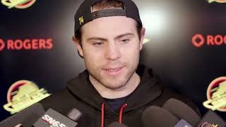 DeBrusk On Brock Boeser [upl. by Kennith]