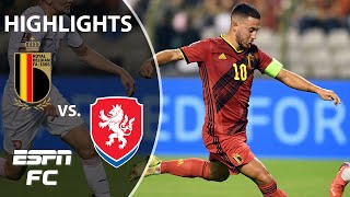 Romelu Lukaku and Eden Hazard both score in Belgium win  World Cup Qualifying Highlights  ESPN FC [upl. by Nodnas]