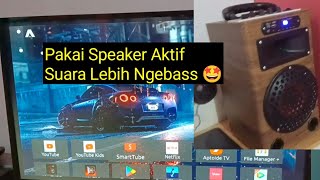 Menyambungkan Speaker Bluetooth ke Android tv box [upl. by Westfall771]