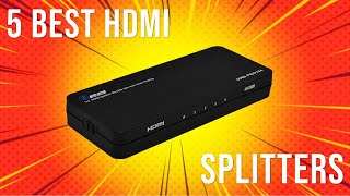 TOP 5 Best HDMI Splitters 2024  Today’s Best Picks [upl. by Titos455]