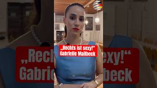 „Rechts ist sexy“ Gabrielle Mailbeck [upl. by Mcwherter430]