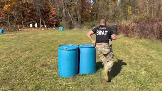 SIG M17 and GEISSELE Super Duty used in firearms drill by Instructor William DeForte [upl. by Nylidnarb]