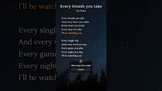 Learn English with quotEvery Breath You Takequot by The Police LearnEnglish ThePolice SongLyrics [upl. by Llejk953]