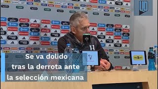 Reinaldo Rueda se va dolido pero reconoce superioridad de México [upl. by Forcier609]