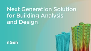 Next Generation Solution for Building Analysis and Design  midas nGen  Structural Analysis [upl. by Rothenberg149]