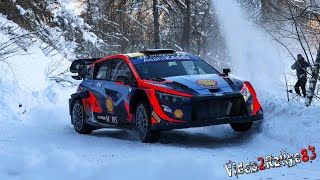 Test Monte Carlo 2024  Mikkelsen  Neuville  Hyundai I20 Rally1 Hybrid By PapaJulien [upl. by Standley]