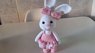 CHAVEIRO DE COELHINHA AMIGURUMI  Passo a Passo  Por Mimos da Jô Ateliê [upl. by Lazare]