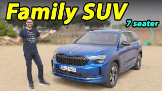 How good is the allnew Skoda Kodiaq Sportline 7seater driving REVIEW [upl. by Sherrie]