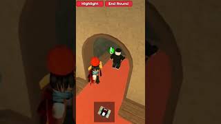 Playing mm2 aim trainer roblox mm2 [upl. by Ayrolg]