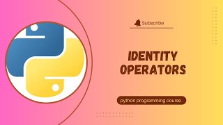 Crack the Code Exploring Identity Operators in Python  Understand Your Objects [upl. by Newberry991]