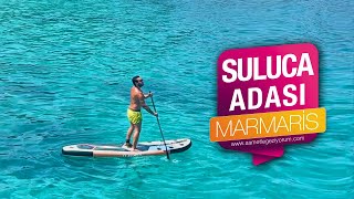 🏝️ Marmaris Suluca Adası Tekne Turu [upl. by Hanako574]