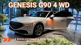 La Rivoluzionaria Berlina di Lusso 4WD che Sfida le Ammiraglie Tedesche Genesis G90 4WD [upl. by Amador]