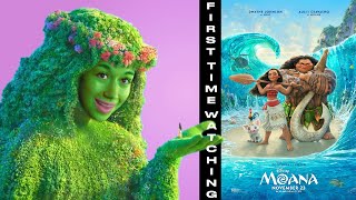 Moana  First Time Watching  Movie Reaction  Movie Review  Movie Commentary [upl. by Corwun]