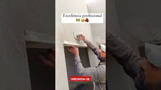 O vídeo que resume a perfeição pedreiro obra construção reboco casa reforma construction [upl. by Esinrahs808]