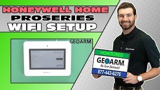 Honeywell Home ProSeries Initial WIFI Setup [upl. by Georgena]