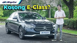 2022 MercedesBenz E200 Review in Malaysia Should You Top Up RM50k for the AMG Line  WapCar [upl. by Adnauqahs]