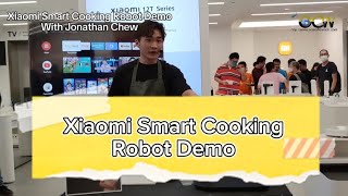 Xiaomi Smart Cooking Robot Demo of making Lemon Basil Tart by Jonathan Chew [upl. by Bradway399]