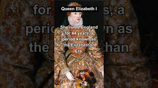 Queen Elizabeth I The Virgin Queens 44Year Reign shorts [upl. by Adidnere]