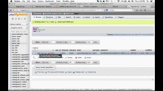 How do use phpMyAdmin to change admin password in Magento [upl. by Darice198]