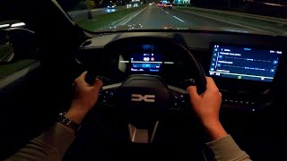 Dacia Duster 2024 Hybrid 140 Night POV Test drive CARiNIK [upl. by Ttik]