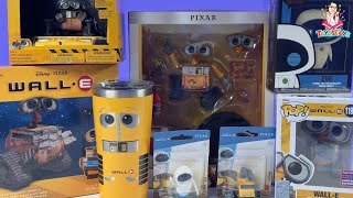 Unboxing the WallE Mini RC Robot  Reviewing Disney Pixar WallE Toy Collection [upl. by Nobell]