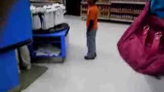 bad ass boy screaming in walmart [upl. by Nehgem882]