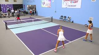 2024 Humana Louisville Pickleball Cup Womens Doubles M1 [upl. by Eimrots]