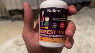 Nubest 10 Height Growth Supplement Review [upl. by Trant]