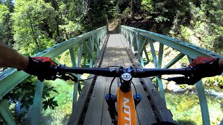 FULL RUN Mountain Biking Downieville from top to bottom [upl. by Oedama959]