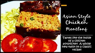 Christmas SpecialAsian Style Chicken Meatloaf Recipe [upl. by Huberty]