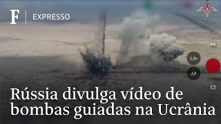 Rússia usa bombas guiadas contra alvos na Ucrânia  CENAS DA GUERRA [upl. by Nraa714]