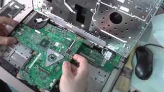 Dell Inspiron N5010 reassemble SSD upgrade thermal paste reapply part2 [upl. by Utica427]