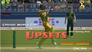 Cricket World Cup Upsets Australia v South Africa  CWC 1999  A Classic 1999 World Cup SemiFinal [upl. by Tibold445]