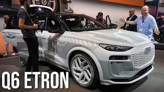 Audi Q6 etron  Exterior amp interior tour [upl. by Silvia]