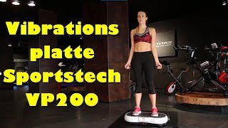 Vibrationsplatte Sportstech VP200 kaufen zum Sparpreis 👍 [upl. by Anahsirk]