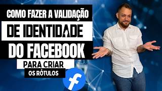 Como fazer a validação de identidade do Facebook Para fazer anúncios políticos [upl. by Naquin]