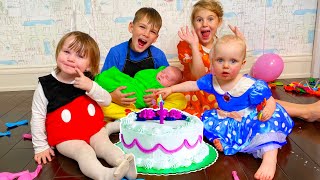 Five Kids Birthday Party Collection video for children [upl. by Egbert401]