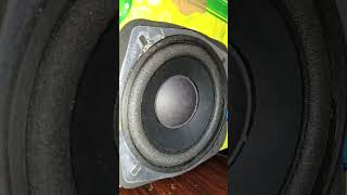 My new 4 inch subwoofer [upl. by Elison158]