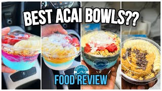 FIRST TIME TRYING NAUTICAL BOWLS  BEST ACAI BOWLS [upl. by Annairdua]