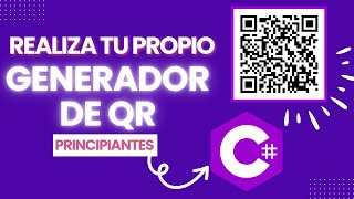 Crea códigos QR con C en Visual Studio 2022 csharp visualstudio tutorial [upl. by Kristos]