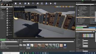 AUTO BOOK STACK  UE4 Book stack generator DEMO [upl. by Fiedler28]